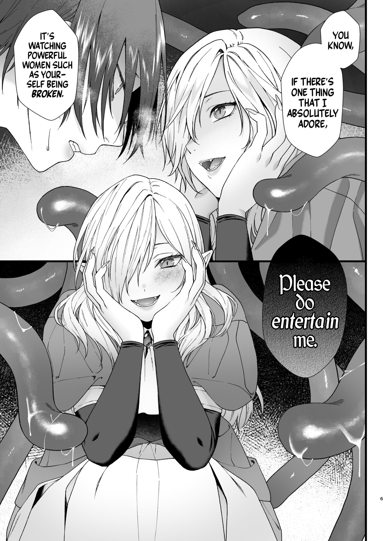 Hentai Manga Comic-Cage of Desire ~until the futanari vampire gets pleasure corrupted by a succubus~-Read-7